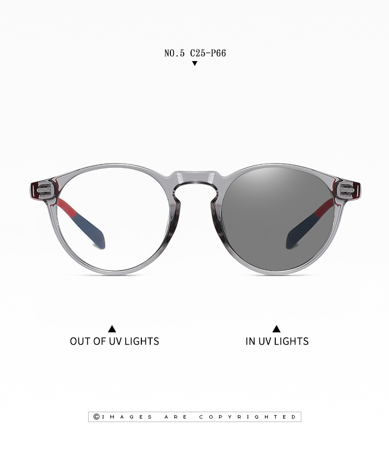 Men Photochromic Glasses 
