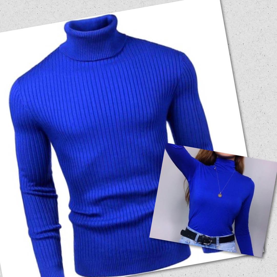 Turtleneck blue 