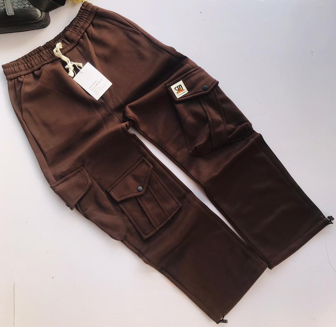 Dark brown bola trousers