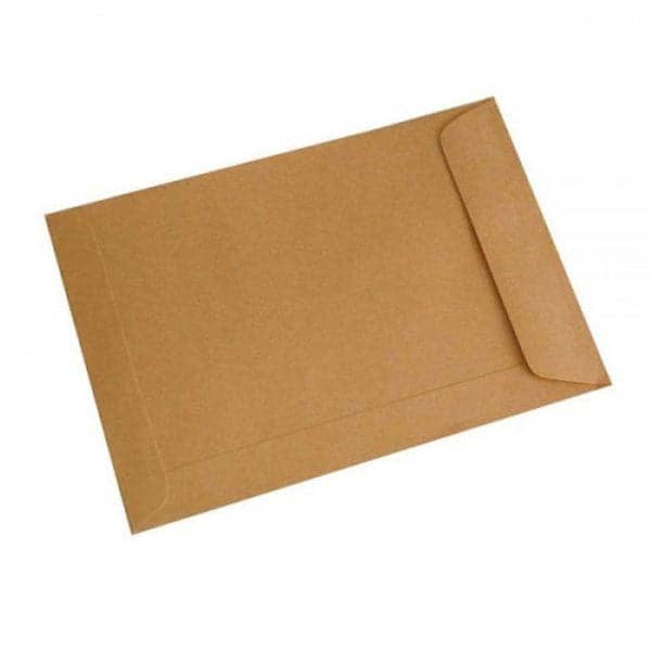 Brown papers envelope
