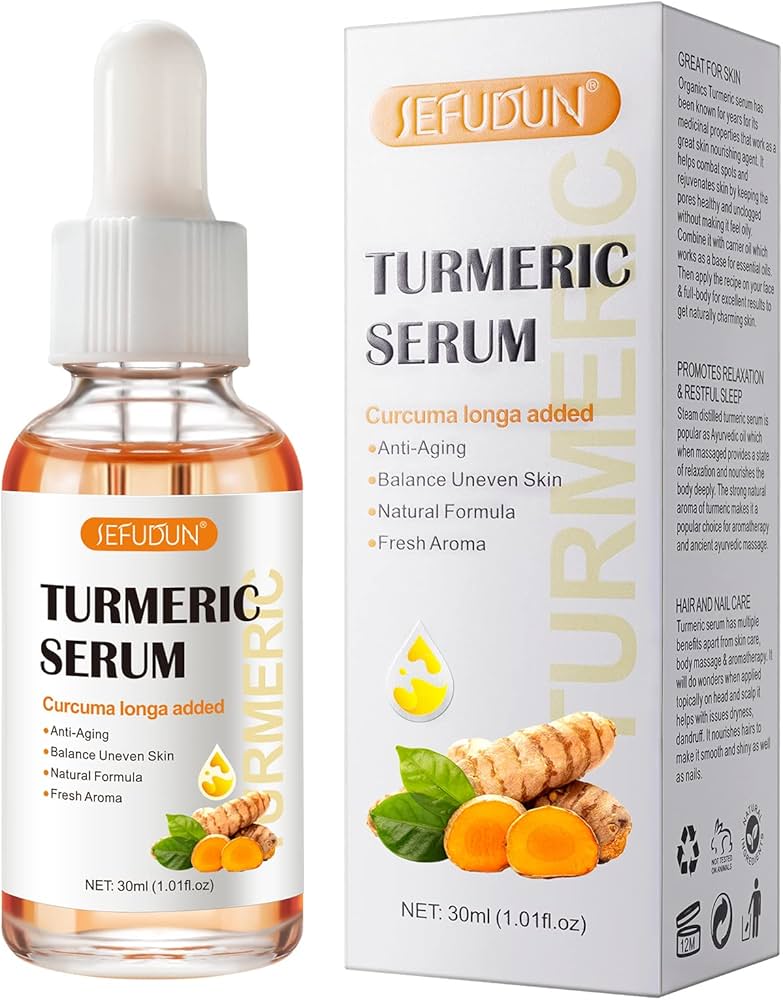 Tumeric oil serum
