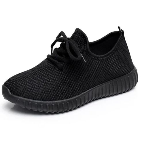 Black sneakers sport